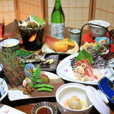 心も体も癒される隠れ湯宿で、《奥久慈会席》と《名湯の真髄》を味わう♪スタンダード プラン